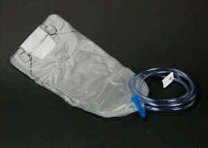 1500cc. Clear Enema Bag