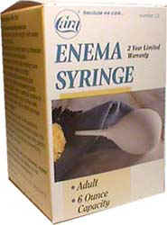 Cara 6oz.Enema Syringe